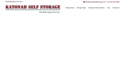 Desktop Screenshot of katonahselfstorage.com